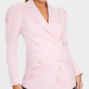 Pink blazer women pretty little thing